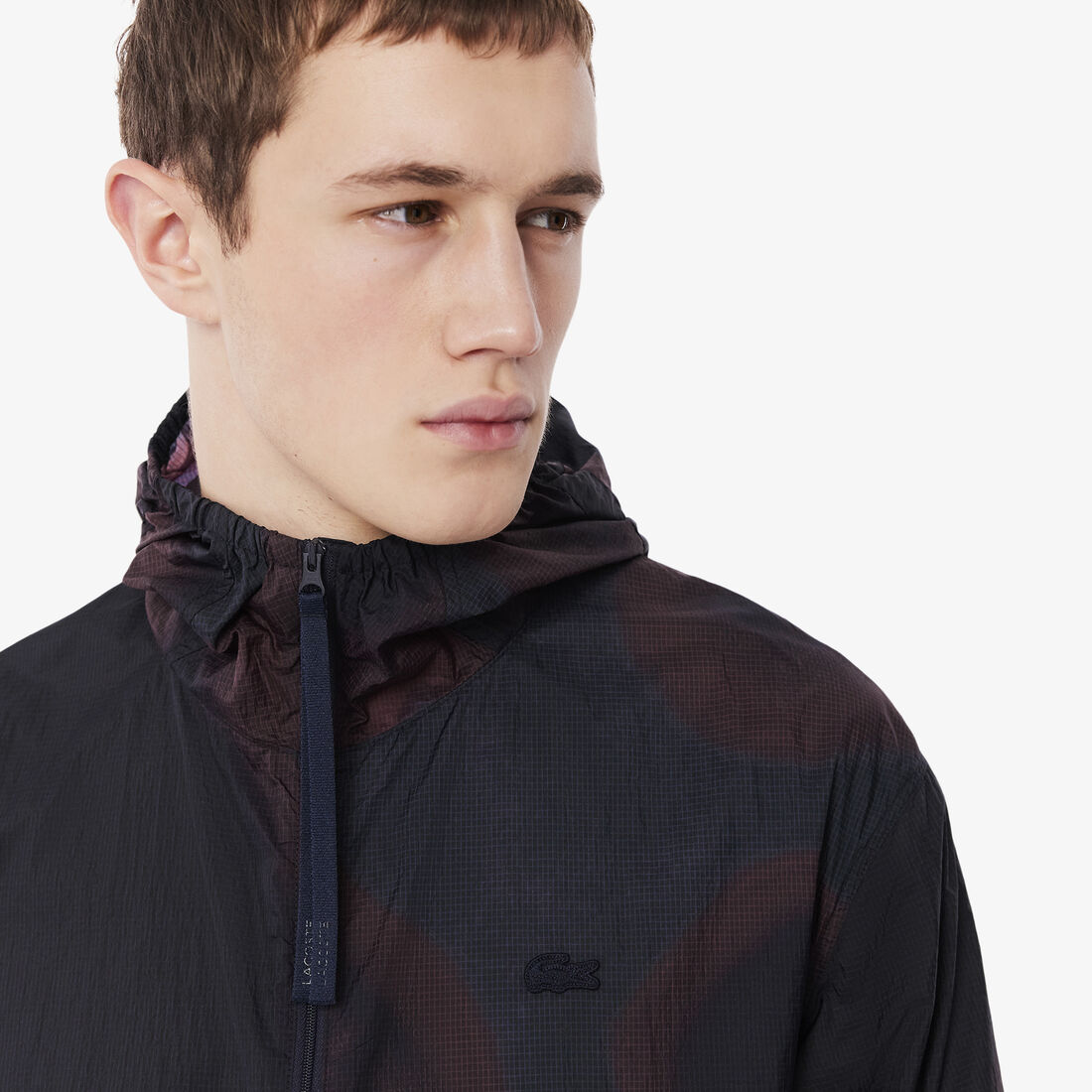 Ombre Print Ripstop Nylon Jacket Ombre Print Ripstop Nylon Jacket