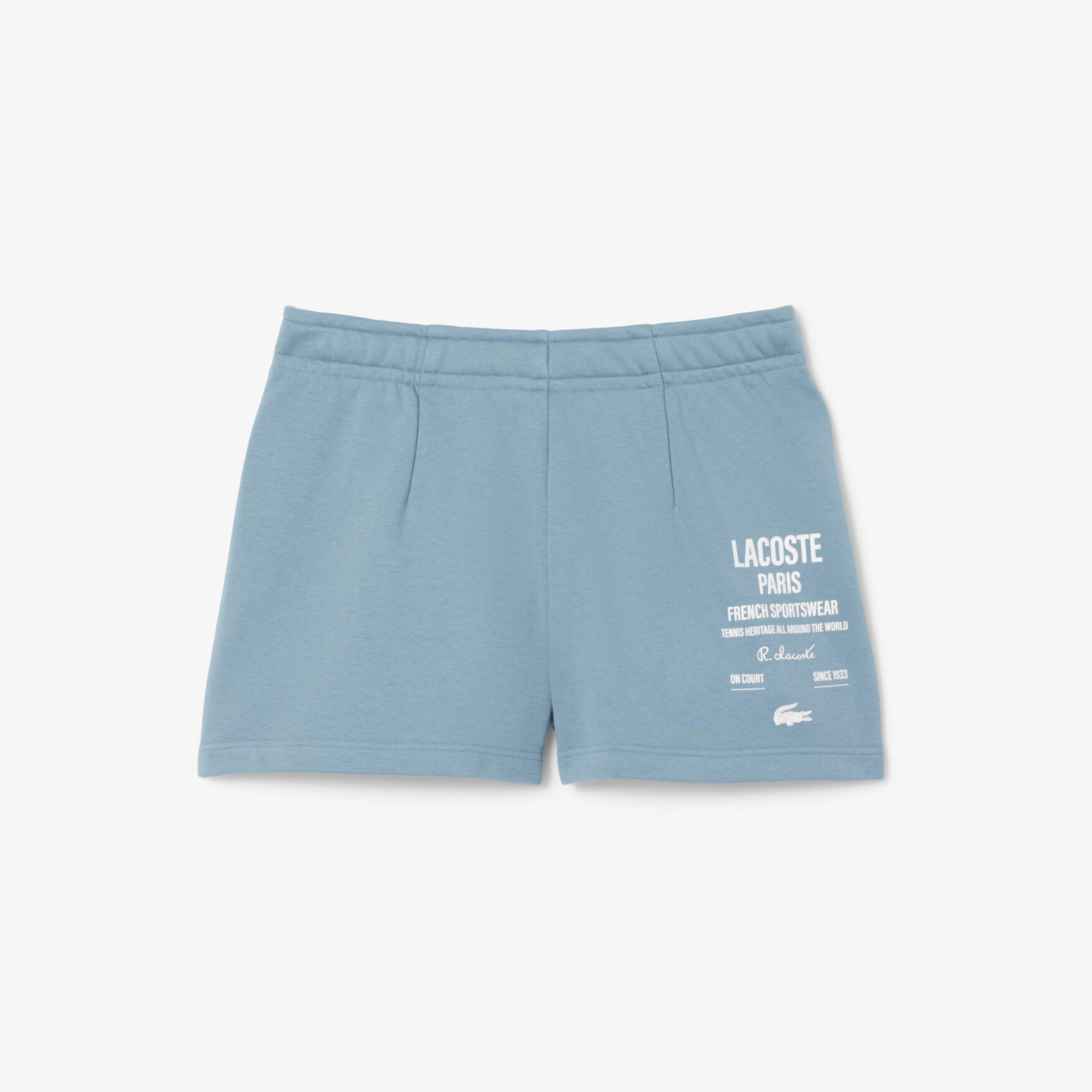 Pleated Fleece Shorts
