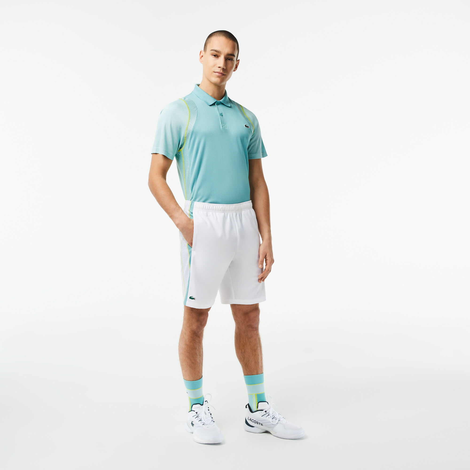 Lacoste men's tennis shorts online
