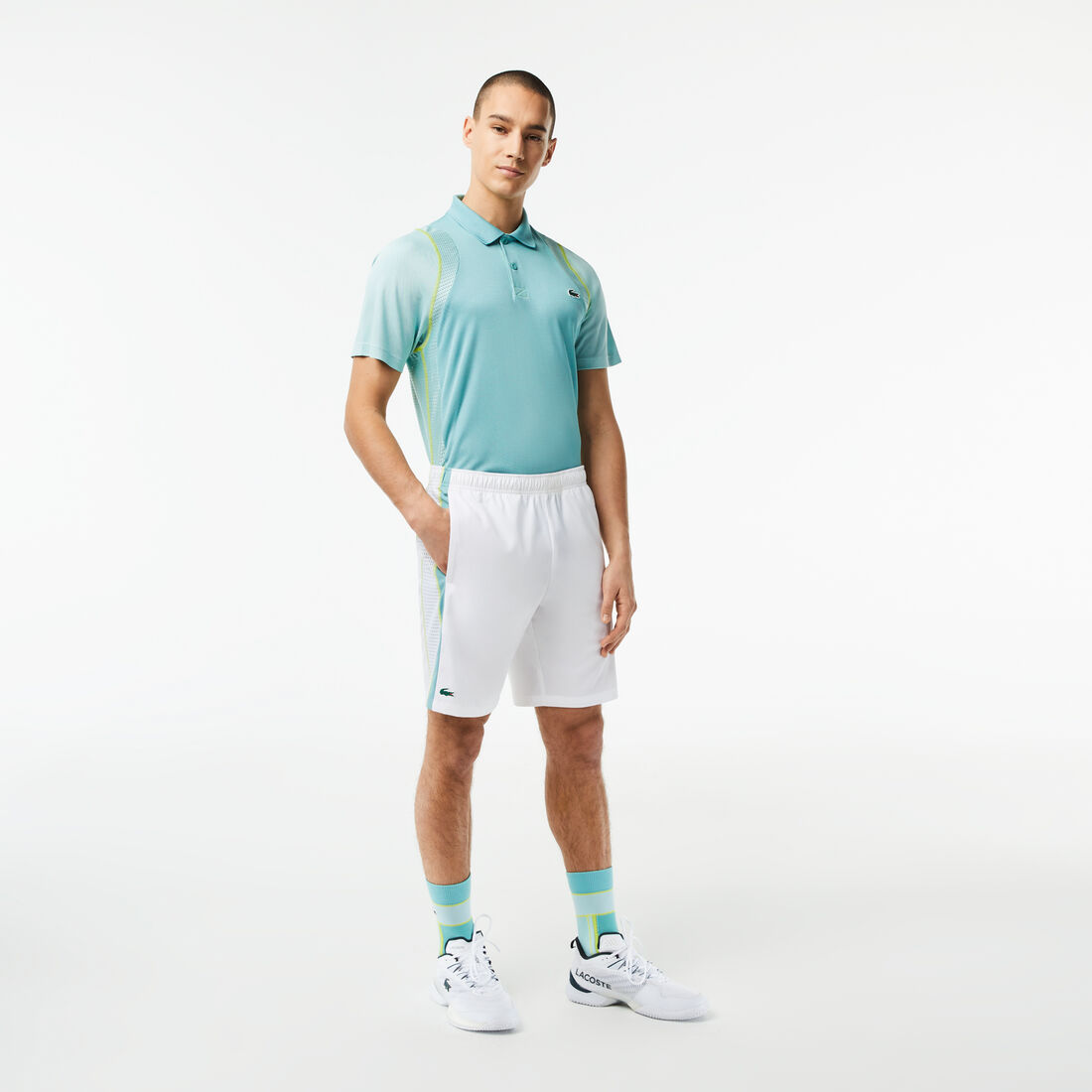 Men's Lacoste Recycled Polyester Tennis Shorts