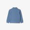 lacoste zipped monogram fleece hoodie