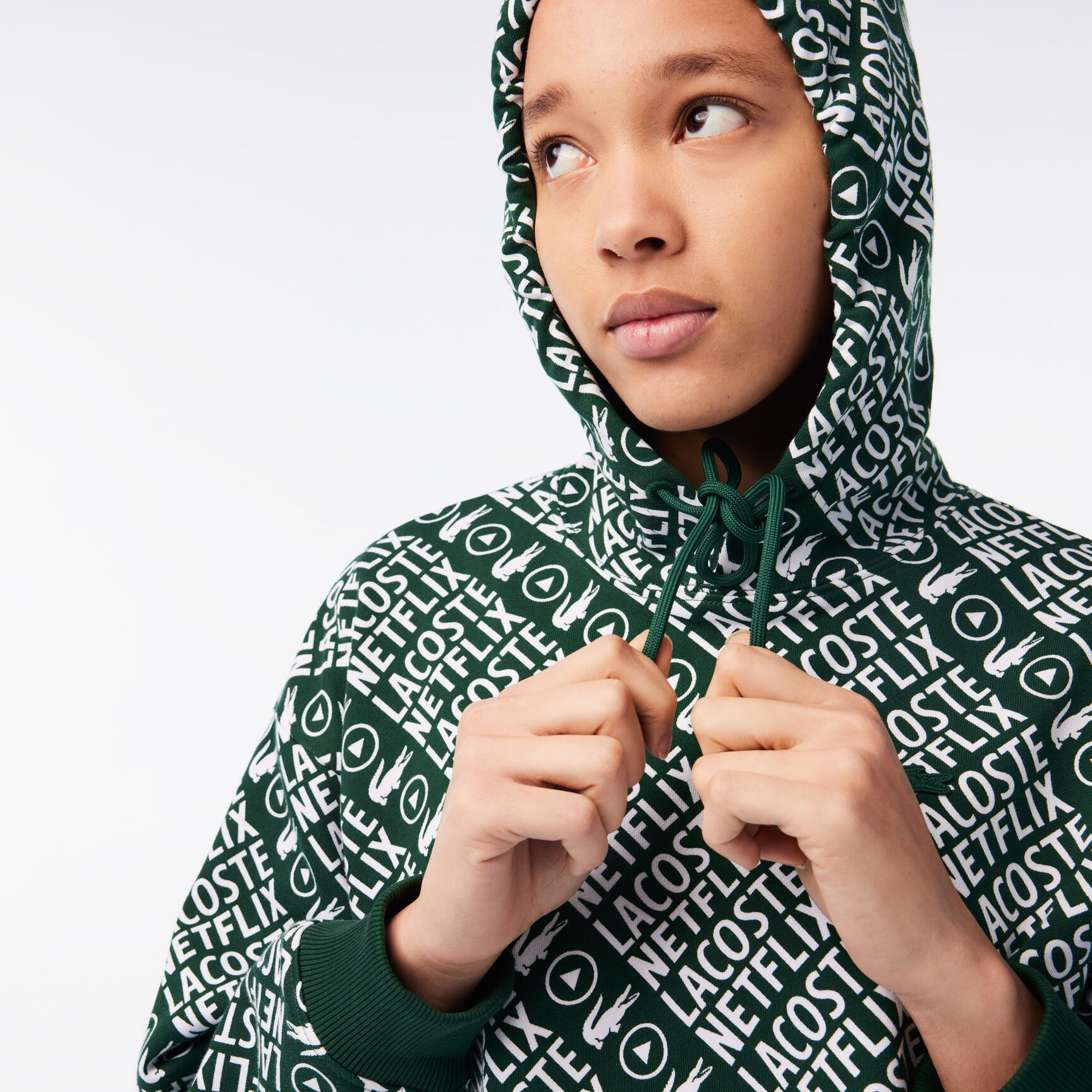 Women’s Lacoste x Netflix Organic Cotton Hoodie