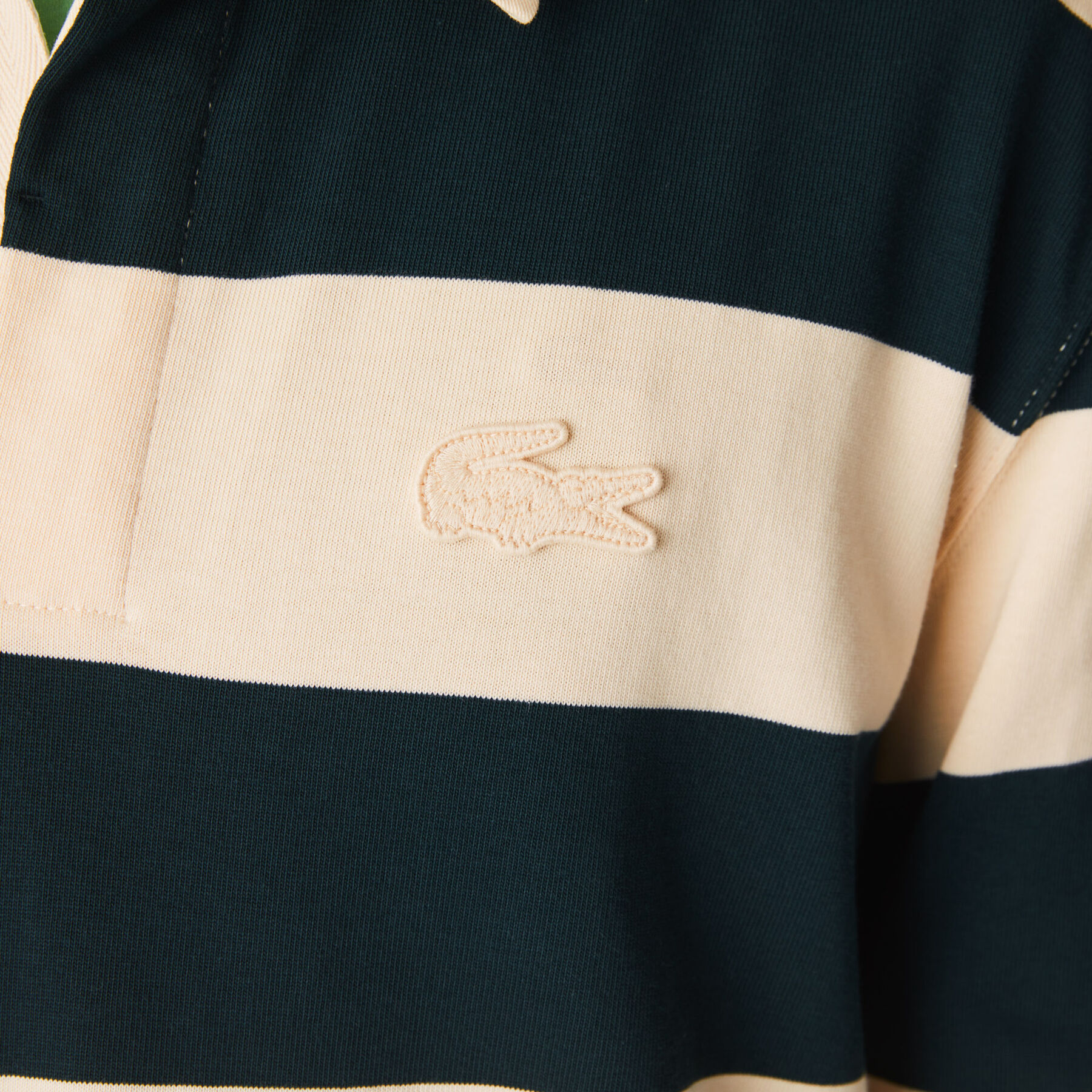 Men’s Lacoste Striped Cotton Rugby Shirt men s lacoste striped cotton rugby shirt