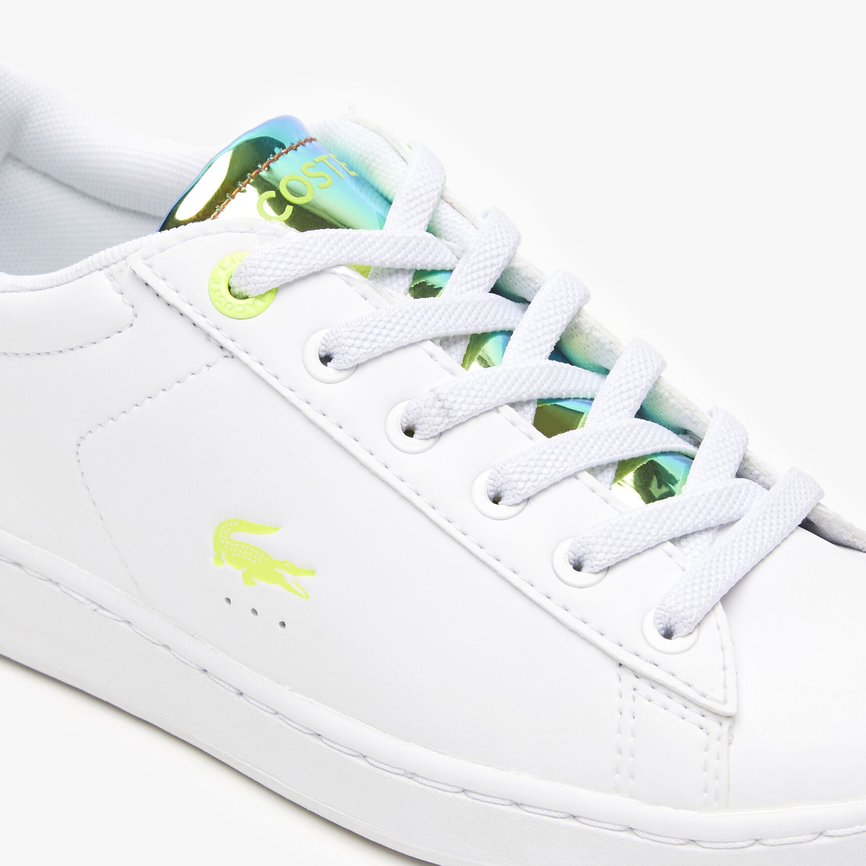 Children's Lacoste Carnaby Leather Trainers
