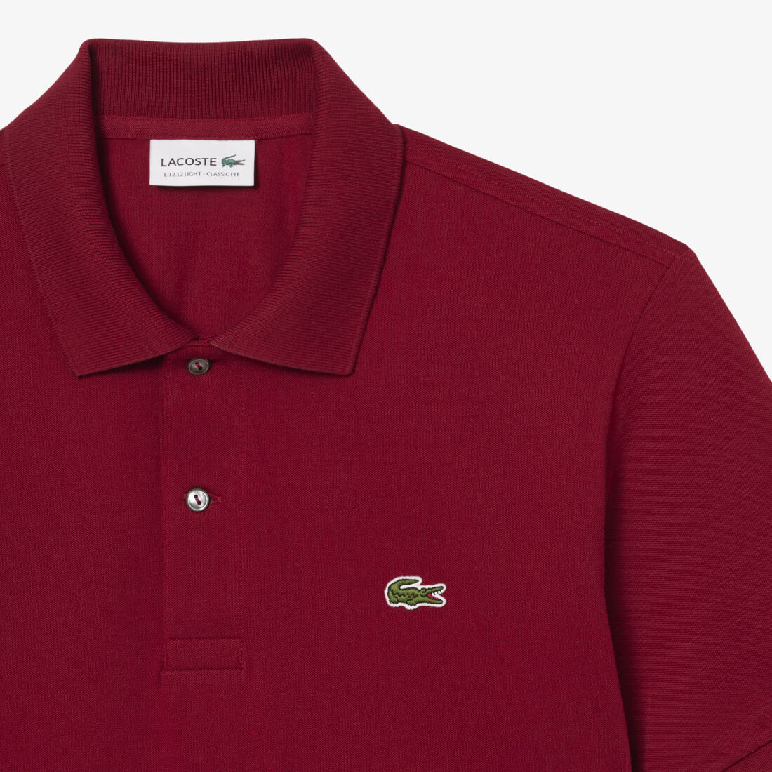 lacoste classic fit l 12 12 light pique polo shirt