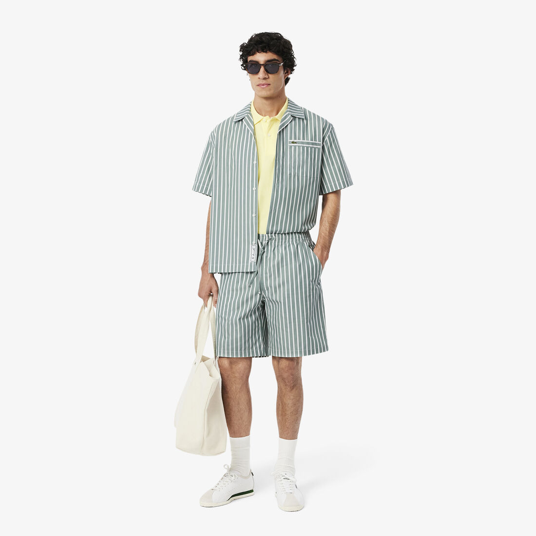 Relaxed Fit Striped Shorts Relaxed Fit Striped Shorts