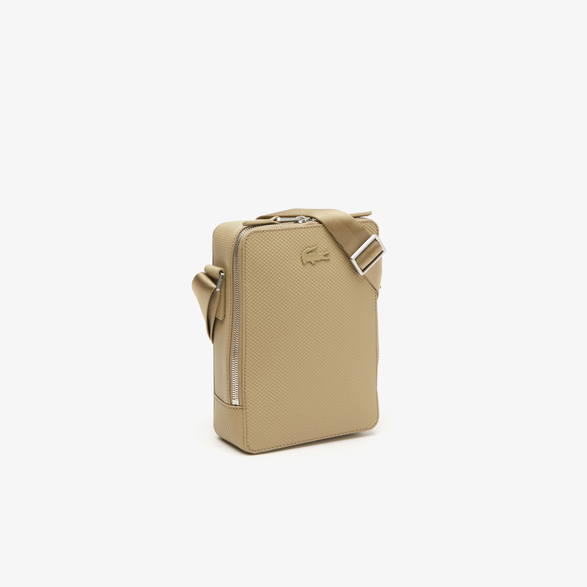 Buy Unisex Chantaco Matte Stitched Leather Vertical Camera Bag Lacoste QA