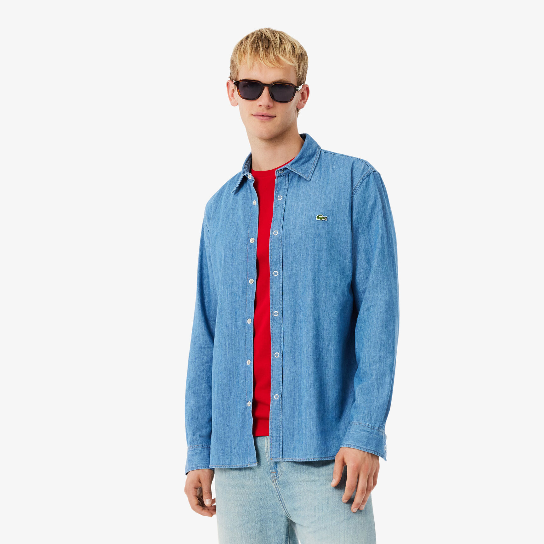 Regular Fit Lightweight Denim Shirt Regular Fit Lightweight Denim Shirt