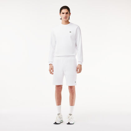 Men's Lacoste Organic Brushed Cotton Fleece Jogger Shorts