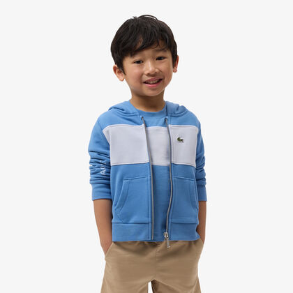 Colorblock Zipped Hoodie