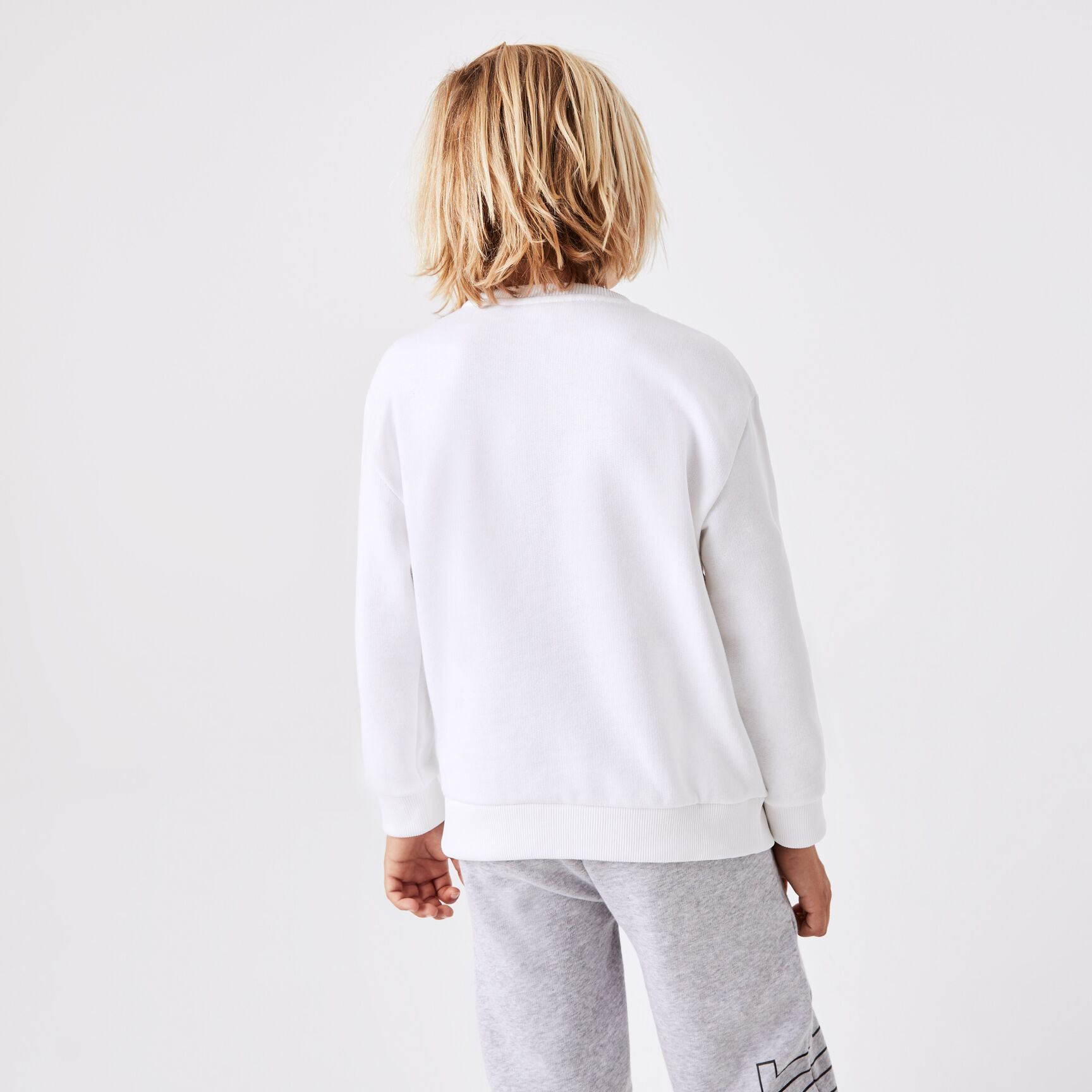 Kids' Lacoste Branded Color-block Sweatshirt Kids' Lacoste Branded Color-block Sweatshirt