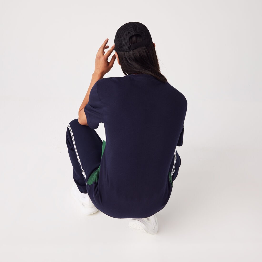 Men’s Lacoste Branded Color-Block T-Shirt Men’s Lacoste Branded Color-Block T-Shirt