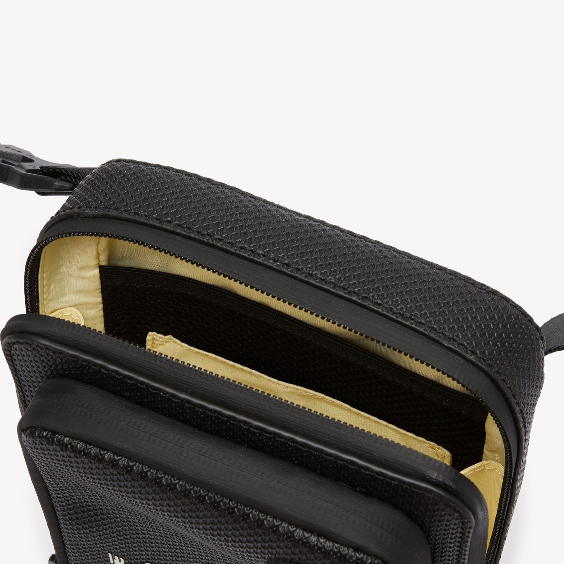 men s lacoste chantaco contrast branded crossover bag