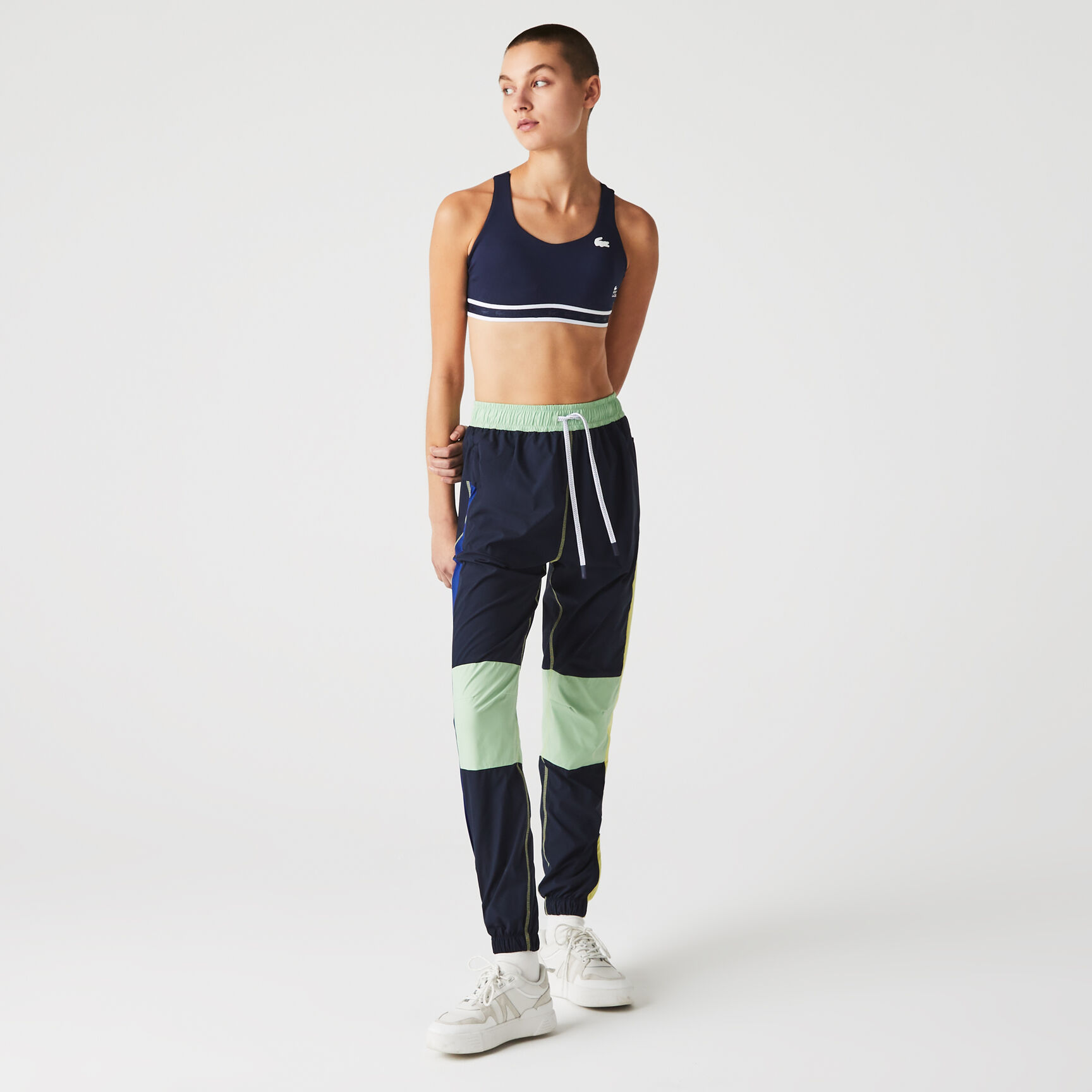 Women's Lacoste SPORT Criss-Crossing Straps Sports Bra