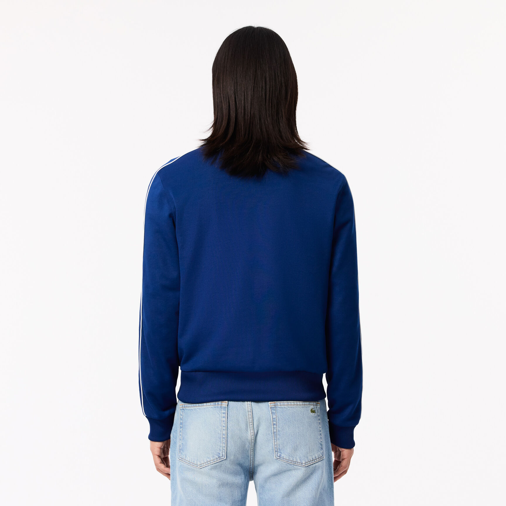 Paris Pique Zip Front Track Jacket