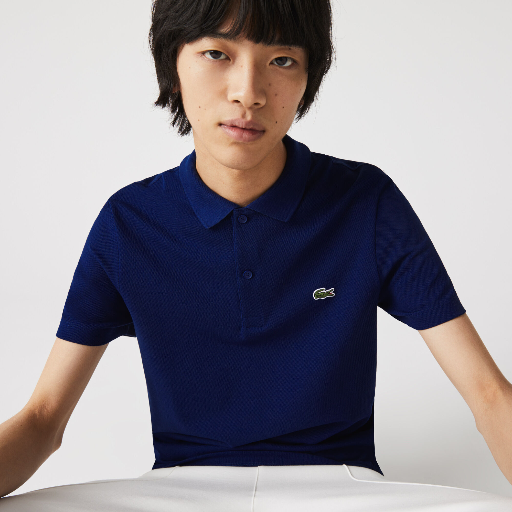 Men’s Lacoste Regular Fit Embroidered Logo Cotton Piqué Polo Men’s Lacoste Regular Fit Embroidered Logo Cotton Piqué Polo