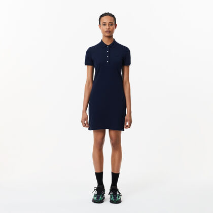 Women's Stretch Cotton Pique Polo Dress
