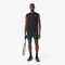 lacoste ultra dry reflective tennis shorts