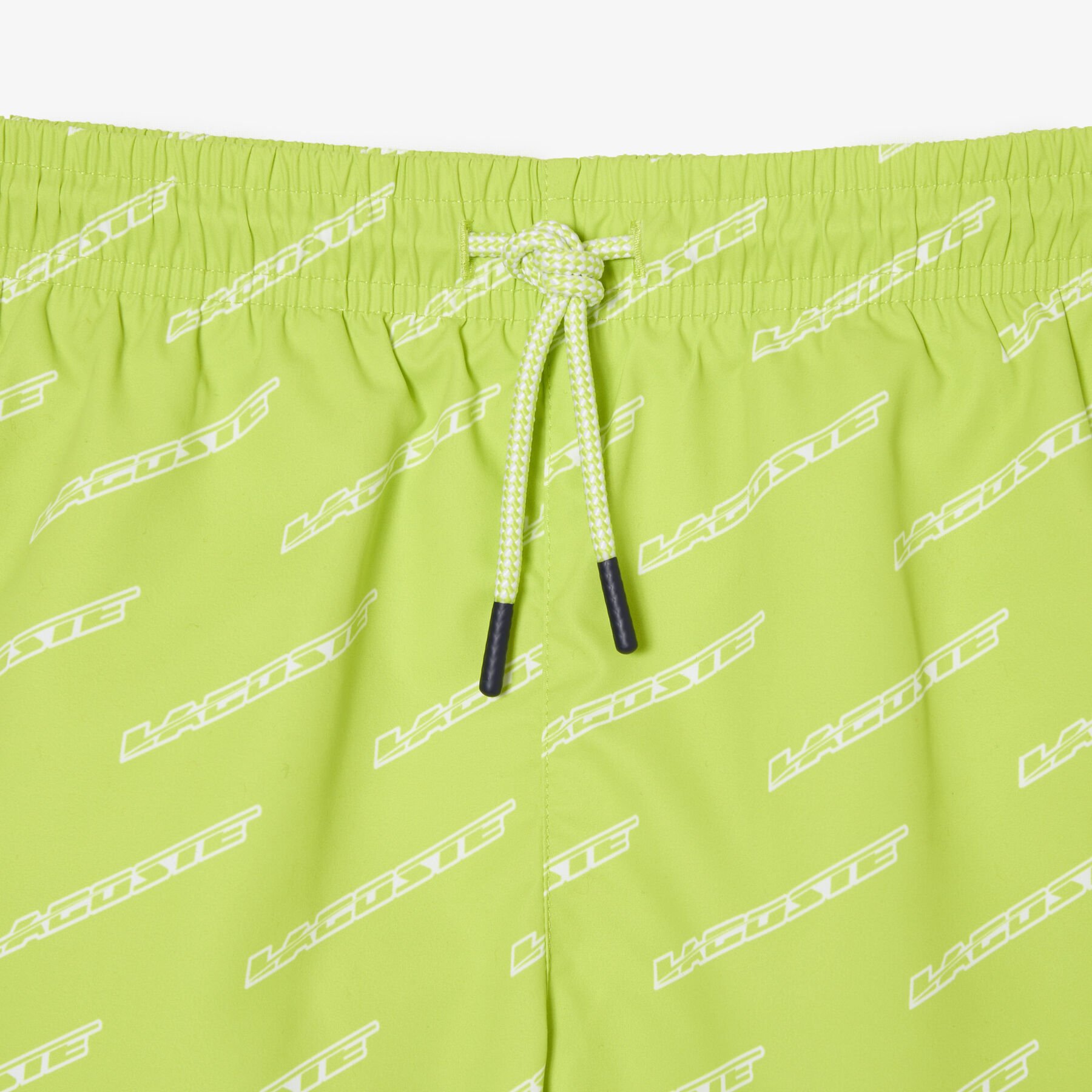 Boys’ Lacoste Printed Recycled Polyester Swim Trunks boys lacoste printed recycled polyester swim trunks