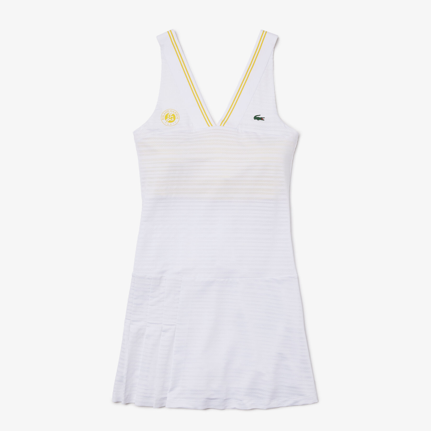 women s lacoste sport french open edition stretch dress