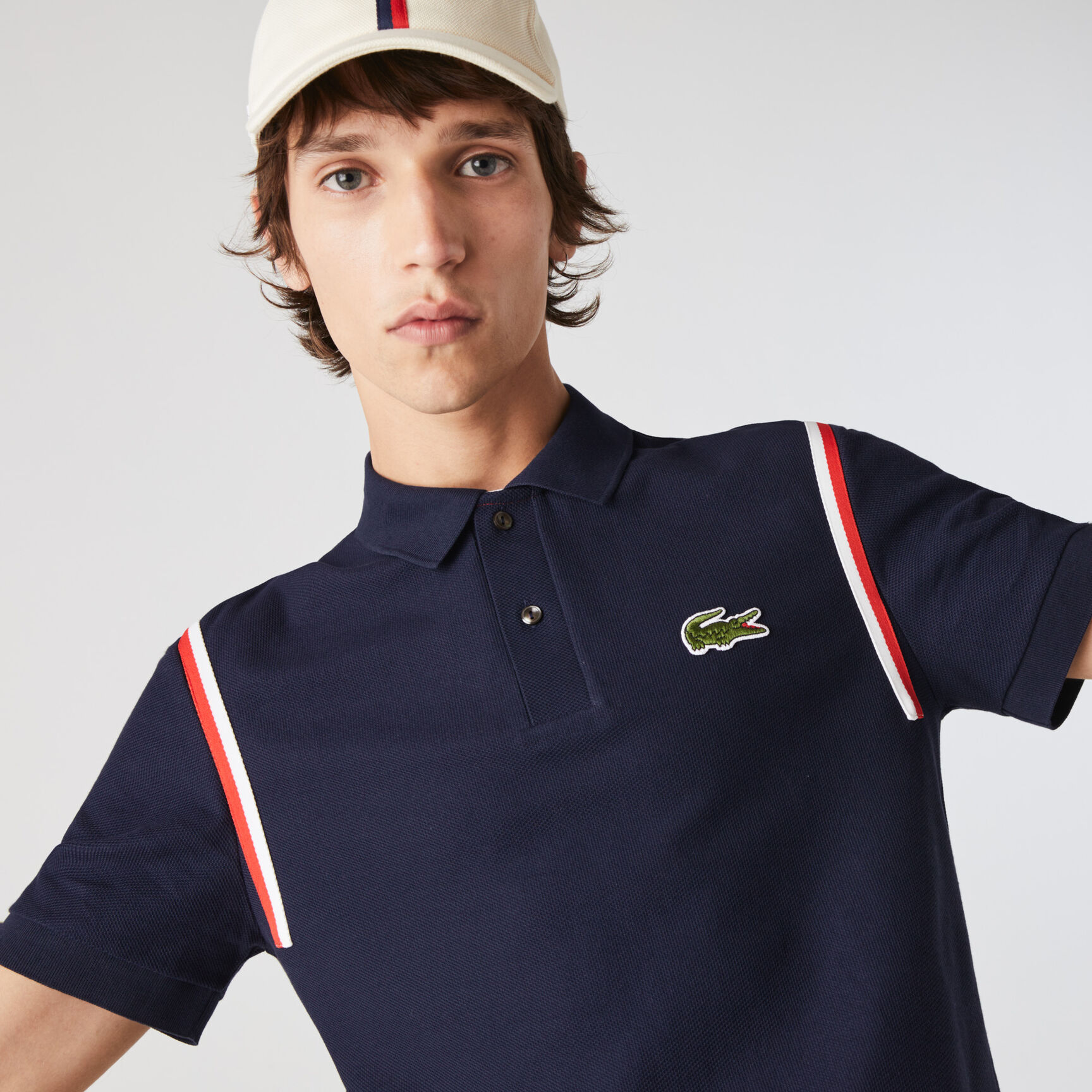 Men&rsquo;s Lacoste Made In France Regular Fit Organic Cotton Polo
