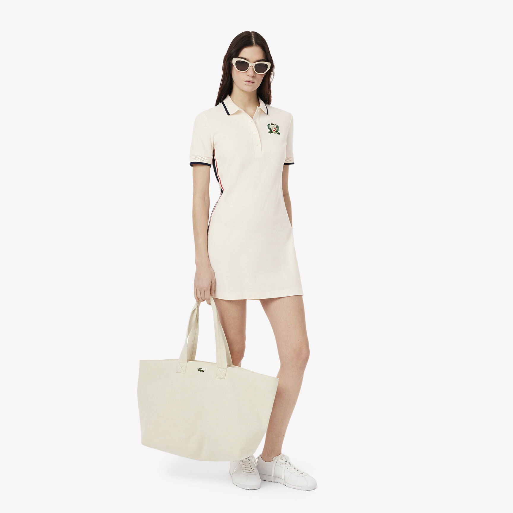 French Made Slim Fit Polo Dress