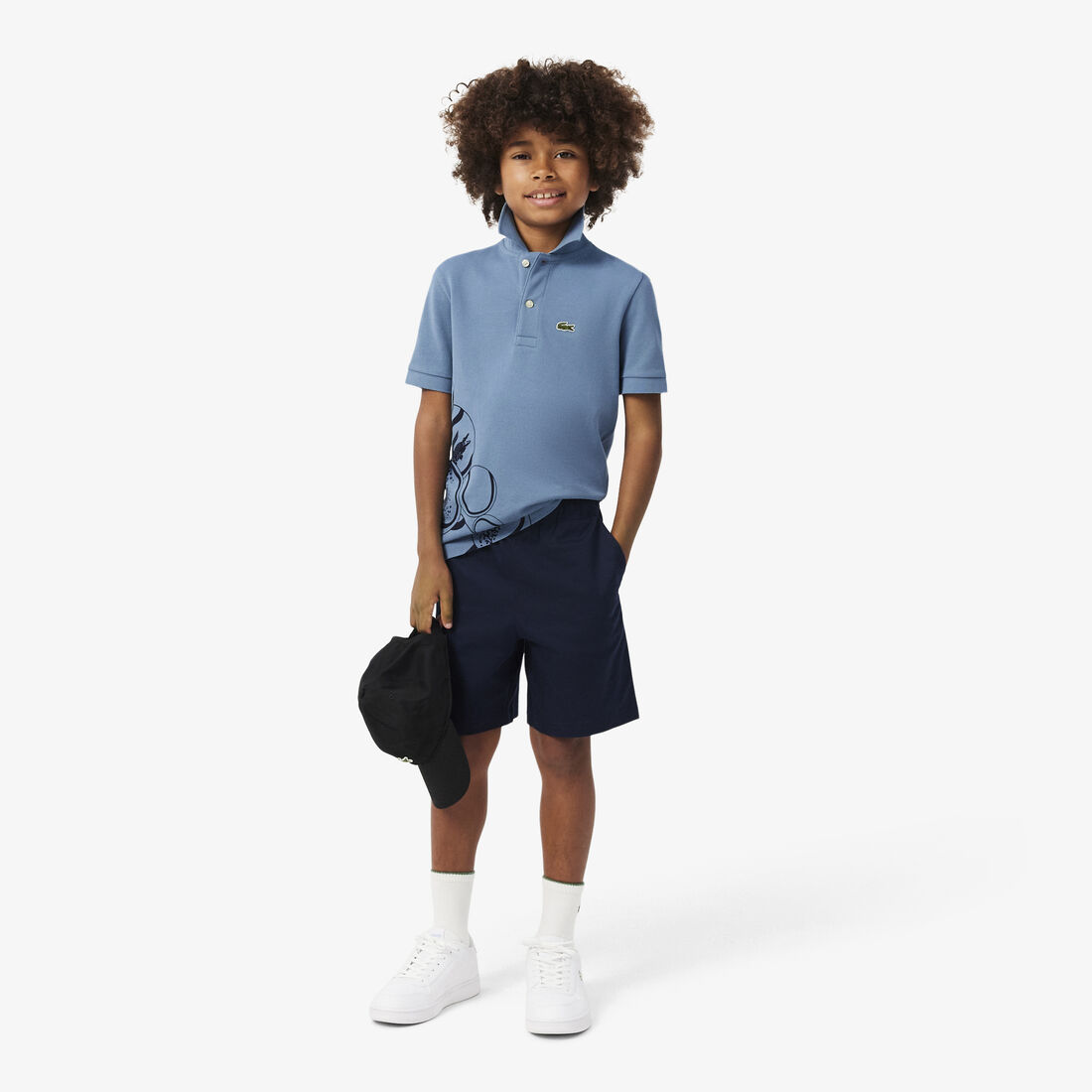 Mini Pique Print Polo Shirt lacoste mini pique print polo shirt
