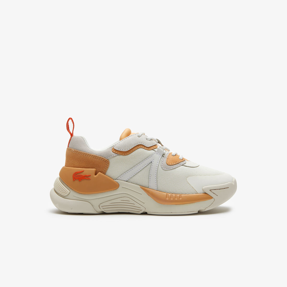 Women's Lacoste LW2 Xtra Leather Color-Pop Sneakers