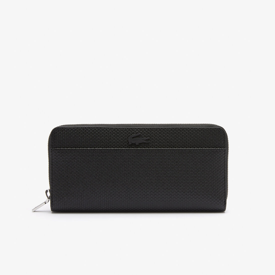 Unisex Chantaco Zipped Piqué Leather Large Wallet