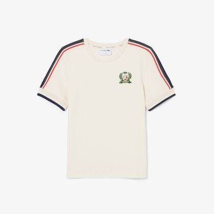 French Made Textured Pique T-shirt