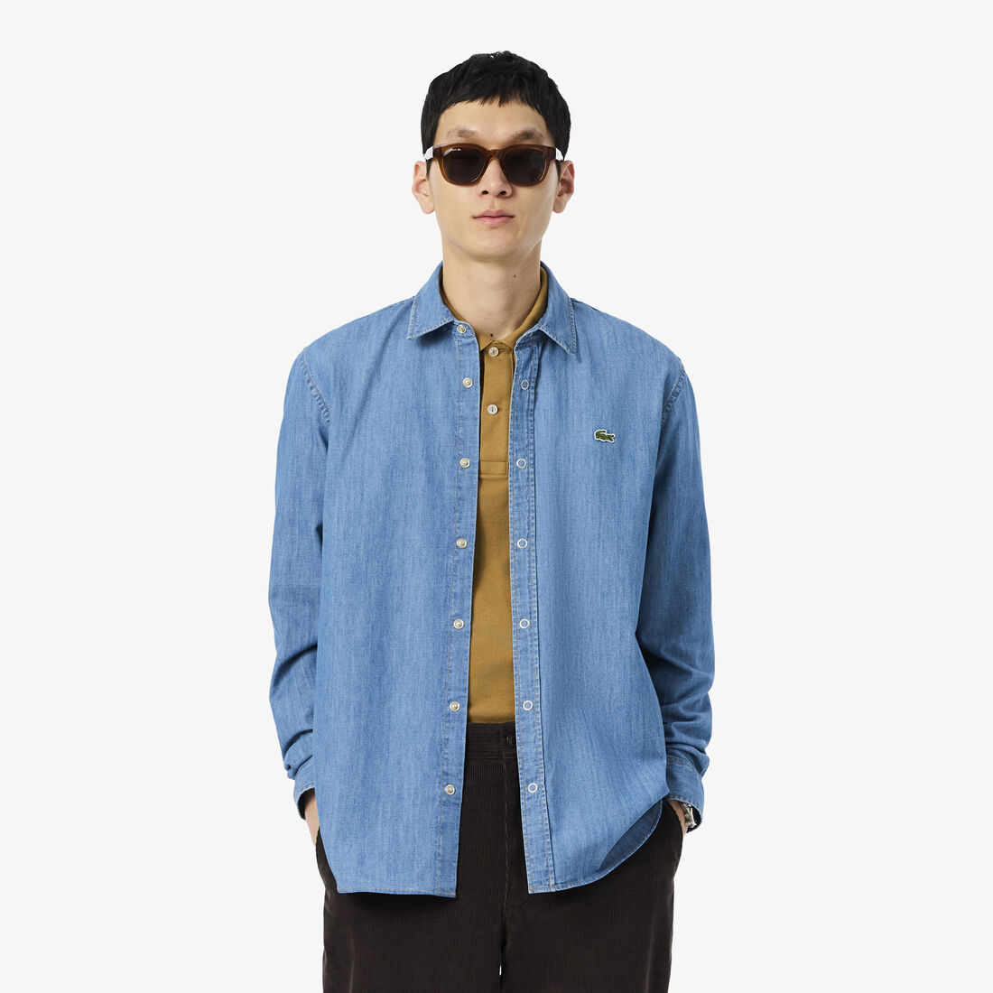 Regular Fit Lightweight Denim Shirt