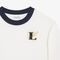 Oversized Embroidery Detail Jersey T-shirt lacoste oversized embroidery detail jersey t shirt