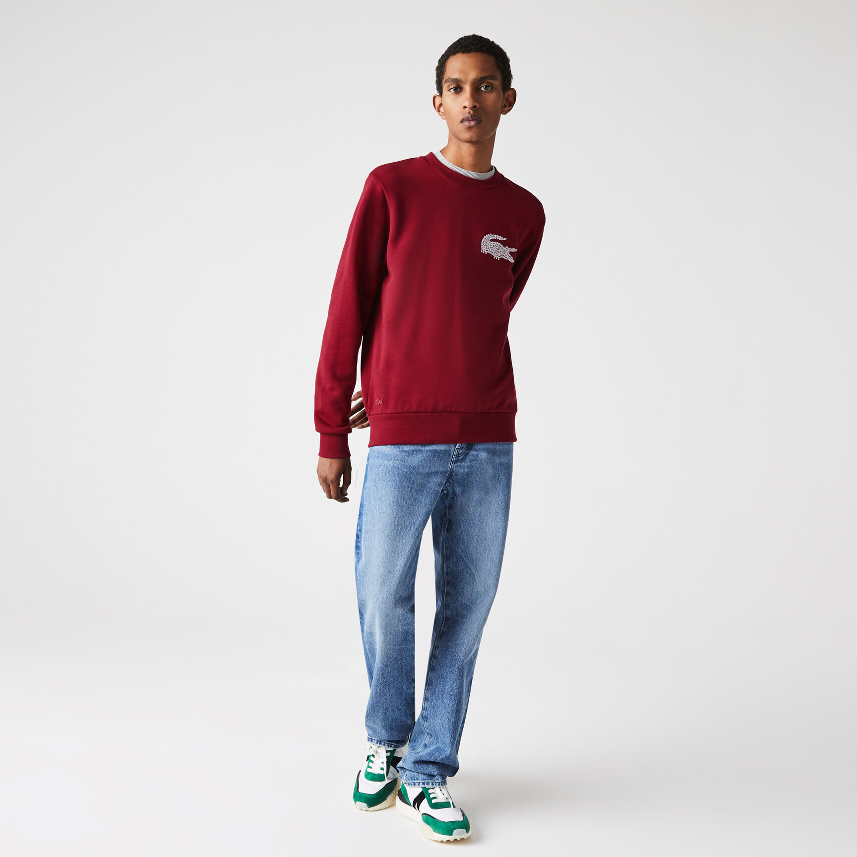 Men's Made In France Organic Cotton Fleece Sweatshirt