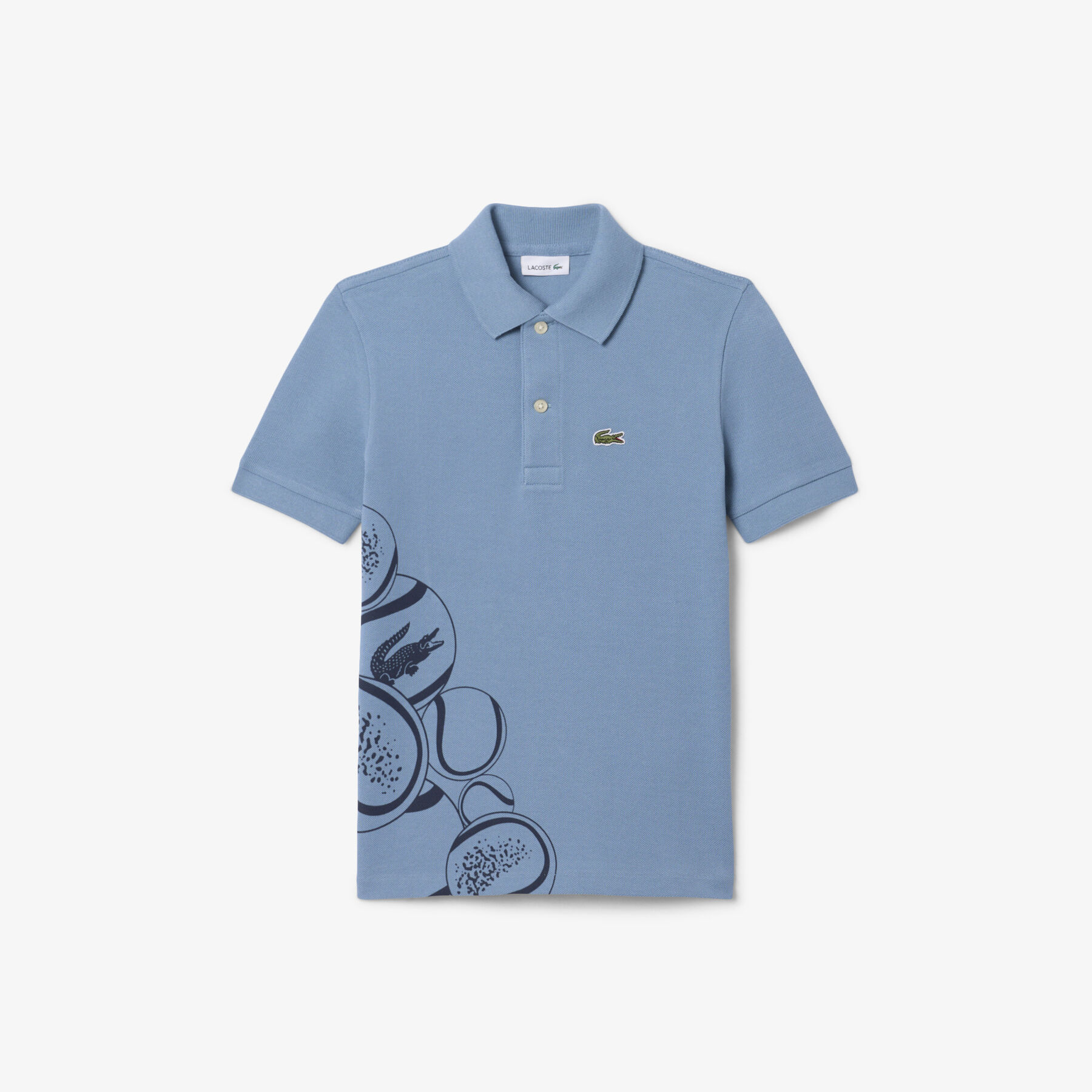 Mini Pique Print Polo Shirt lacoste mini pique print polo shirt
