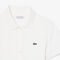 lacoste stretch pique pleated polo dress