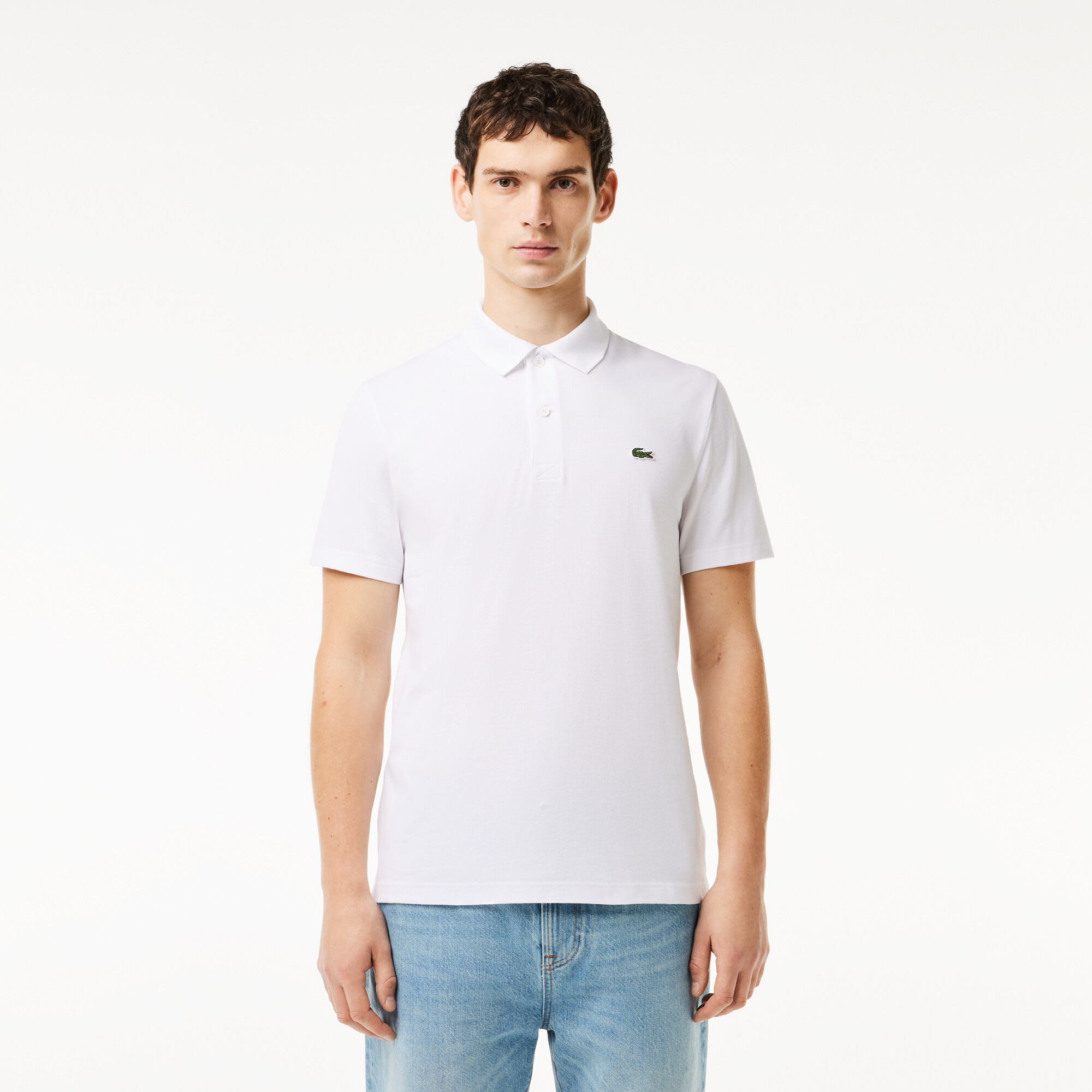 Lacoste shop polyester polo