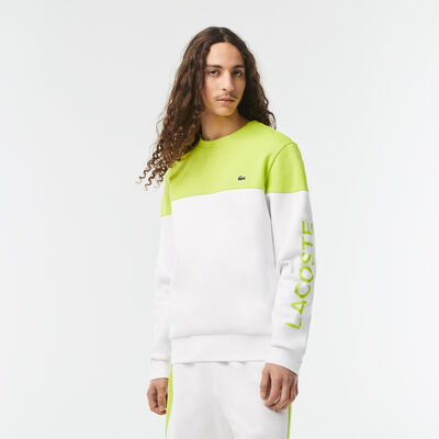 Men’s Lacoste Classic Colourblock Branded Sweatshirt