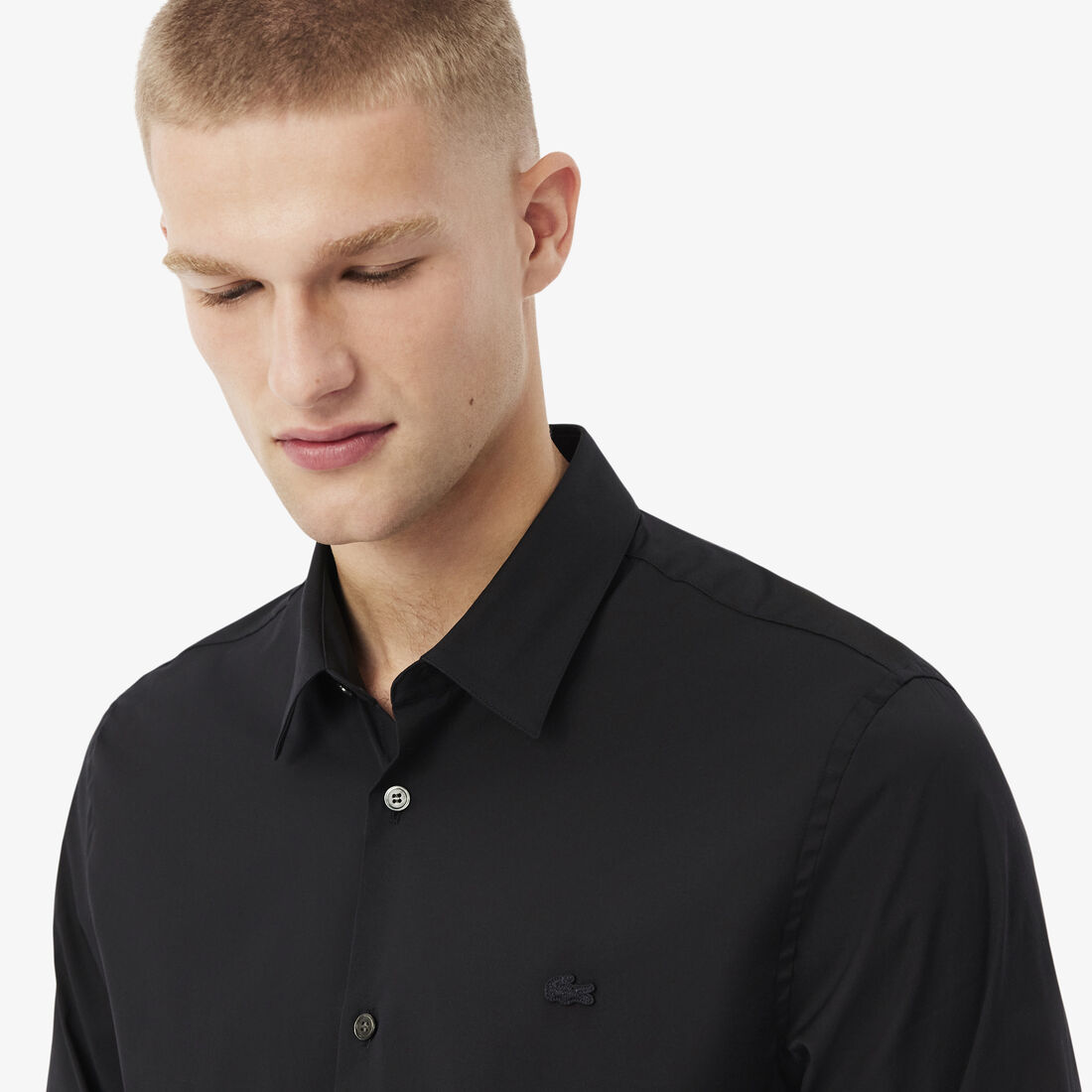 Slim Fit Stretch Poplin Shirt Slim Fit Stretch Poplin Shirt