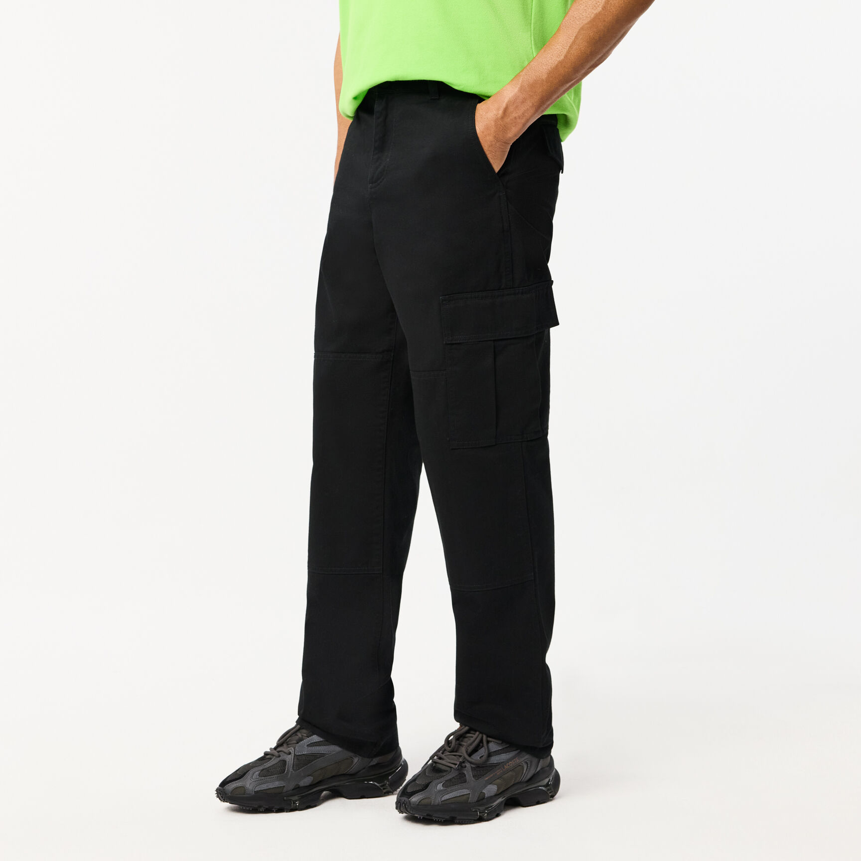 Straight Cut Cotton Cargo Pants Straight Cut Cotton Cargo Pants