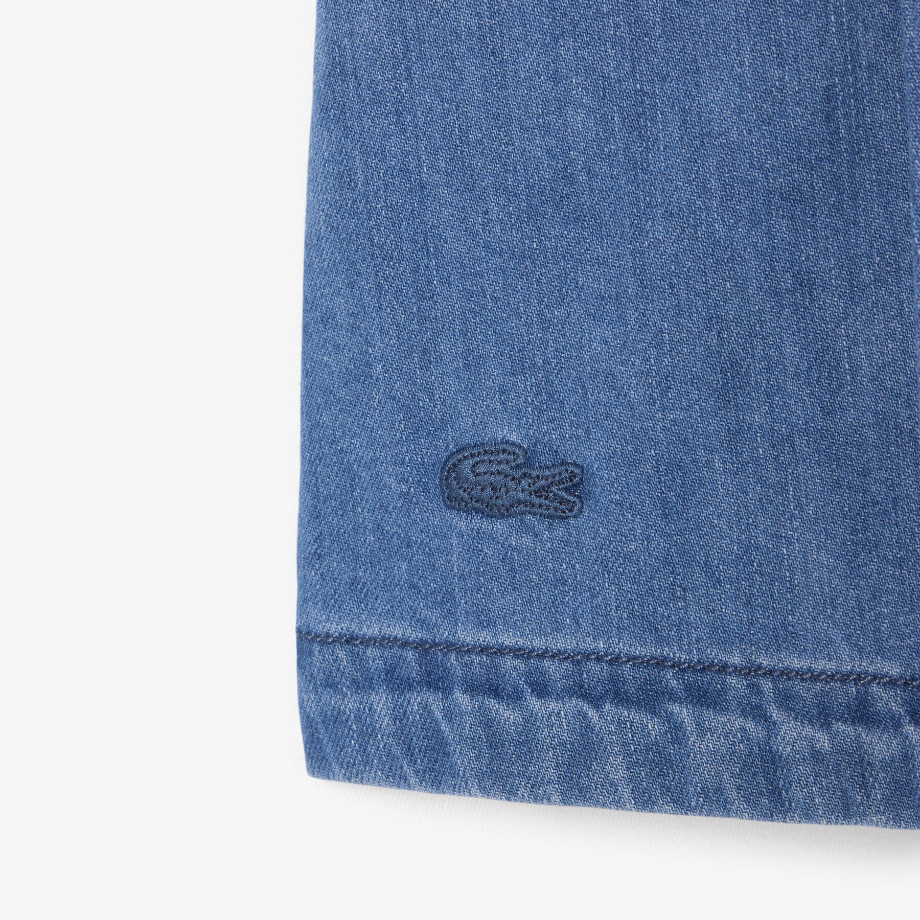 Pleated Denim Skort lacoste pleated denim skort