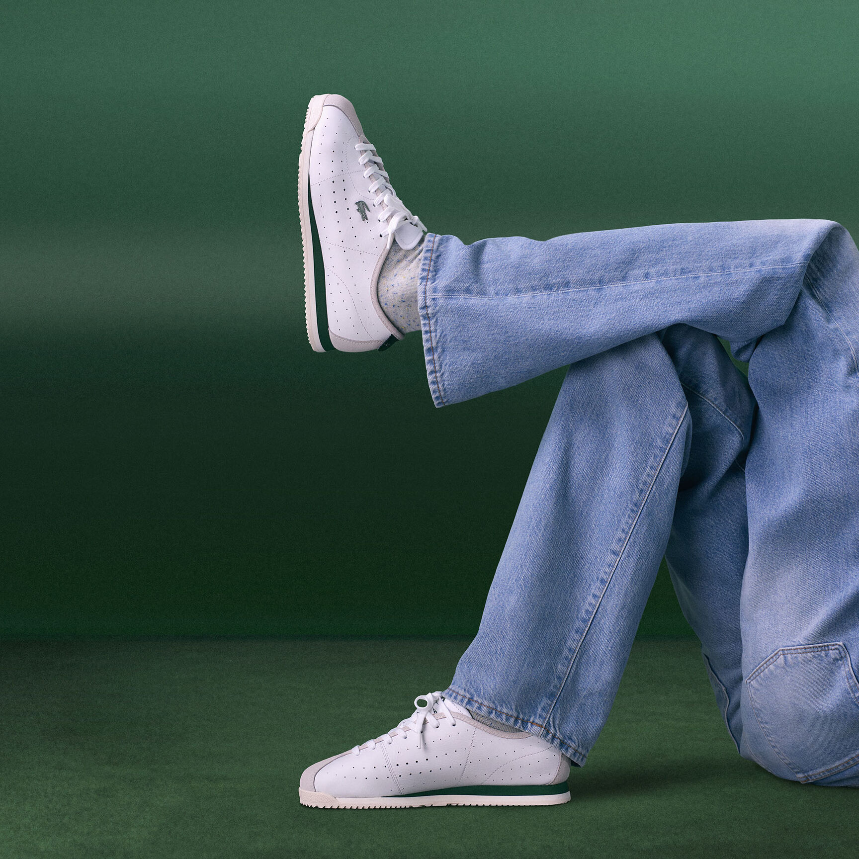 حذاء رياضي Club-Low رجالي من الجلد