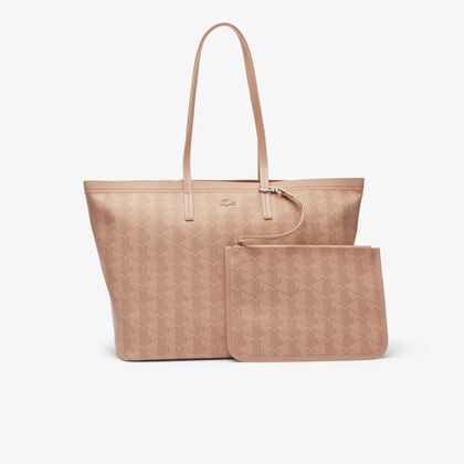 Zely Grained Tote With Pouch