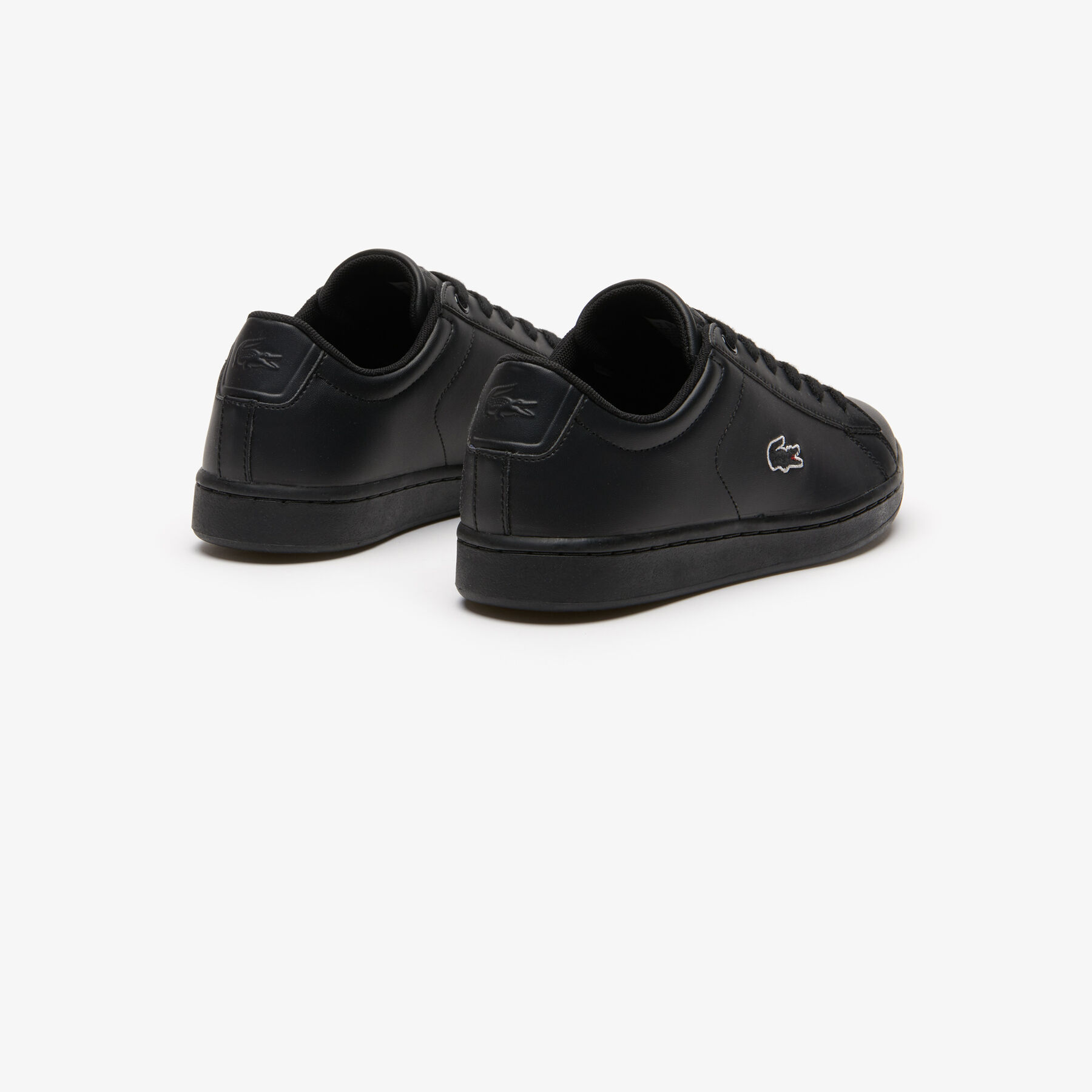 Juniors' Carnaby Evo Lace-up Mesh-lined Synthetic Trainers lacoste juniors carnaby evo lace up mesh lined synthetic trainers