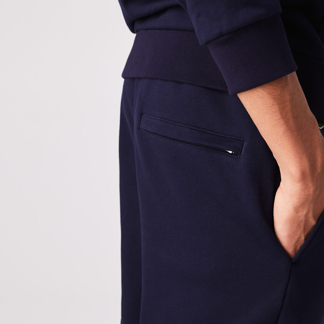 بذلة رياضية صوف من مجموعة Lacoste SPORT مع توقيع العلامة التجارية للرجال بذلة رياضية صوف من مجموعة Lacoste SPORT مع توقيع العلامة التجارية للرجال