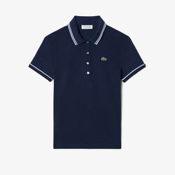 lacoste l 12 d slim fit trim detail polo shirt