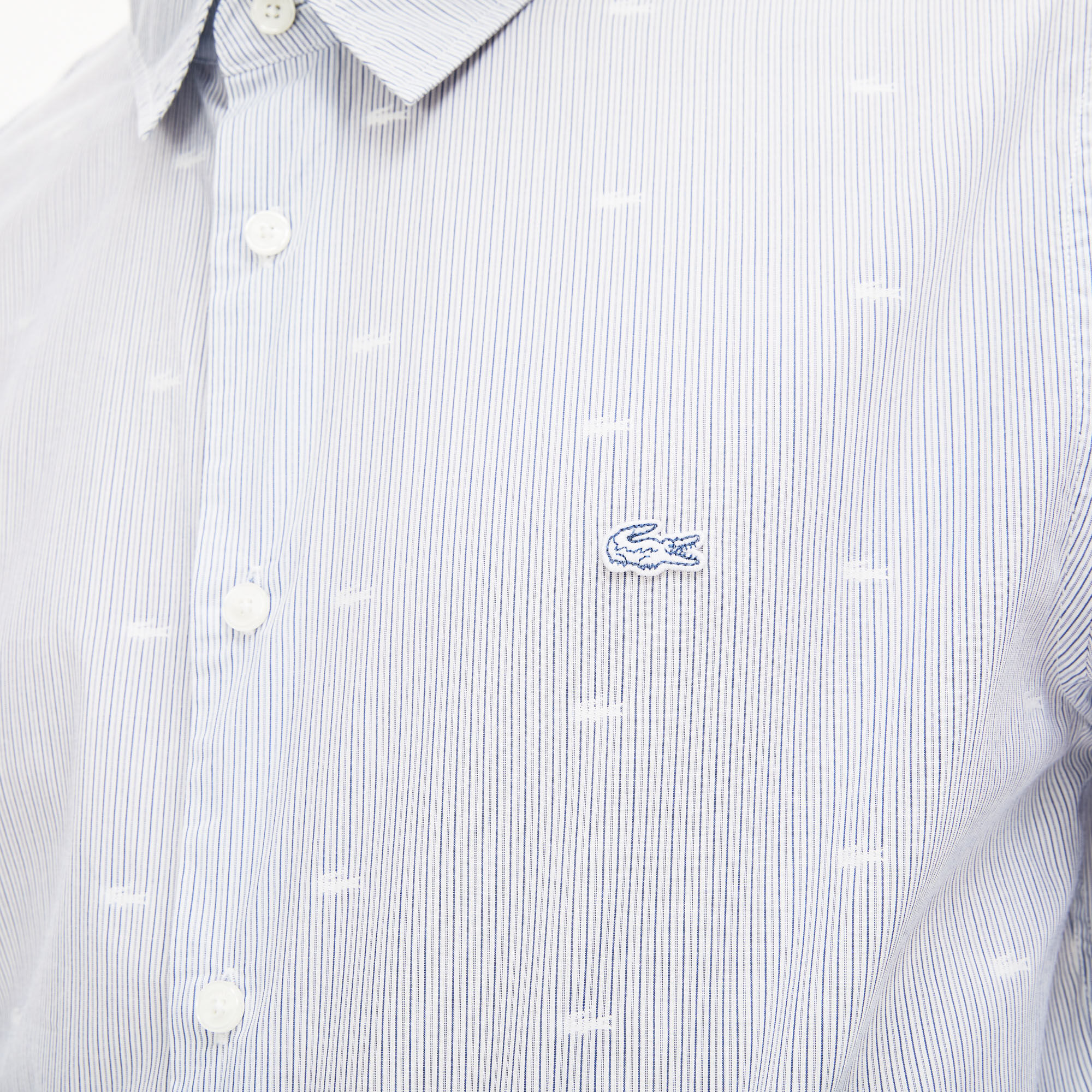Men's Crocodile Print Poplin Shirt Men's Crocodile Print Poplin Shirt