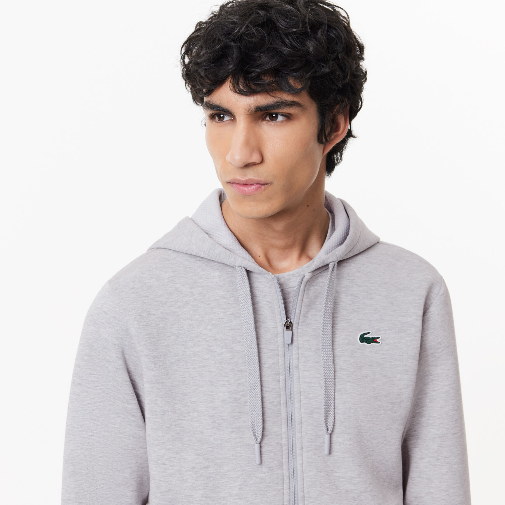هودي بأجزاء من نسيج شبكي للرجال مجموعة Lacoste SPORT هودي بأجزاء من نسيج شبكي للرجال مجموعة Lacoste SPORT