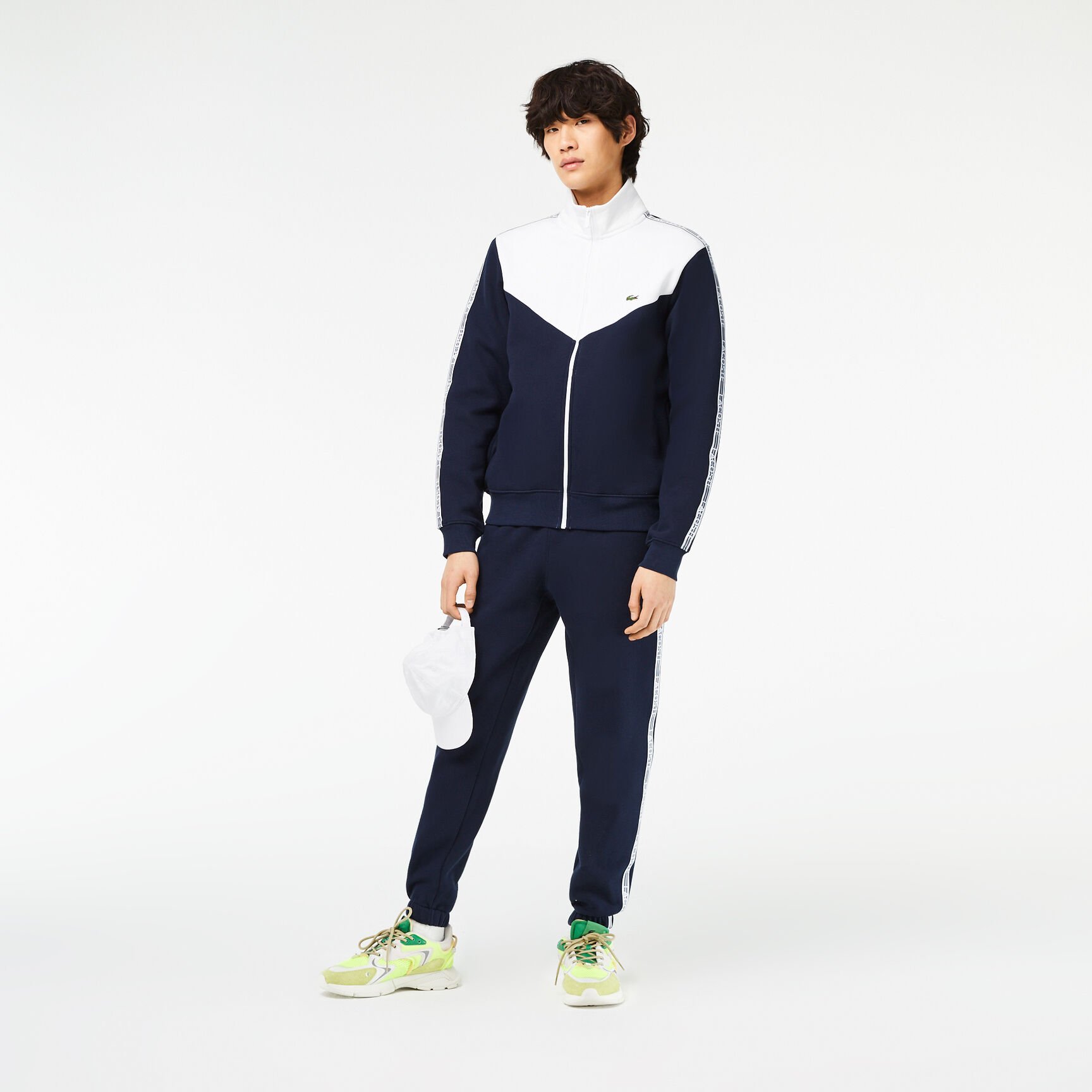 Men's Lacoste Logo Stripe Track Pants Men's Lacoste Logo Stripe Track Pants