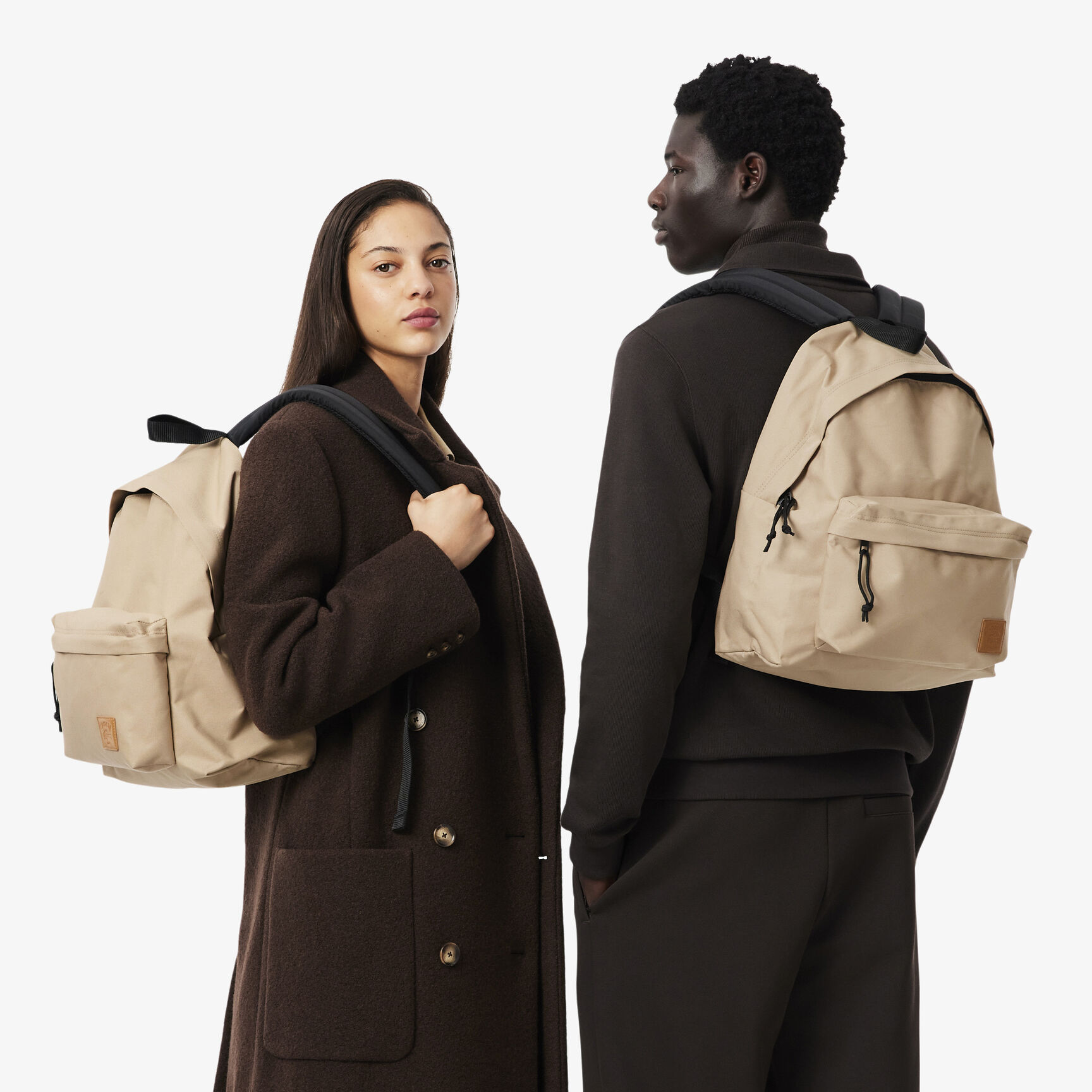 حقيبة ظهر كاجوال من جلد التمساح