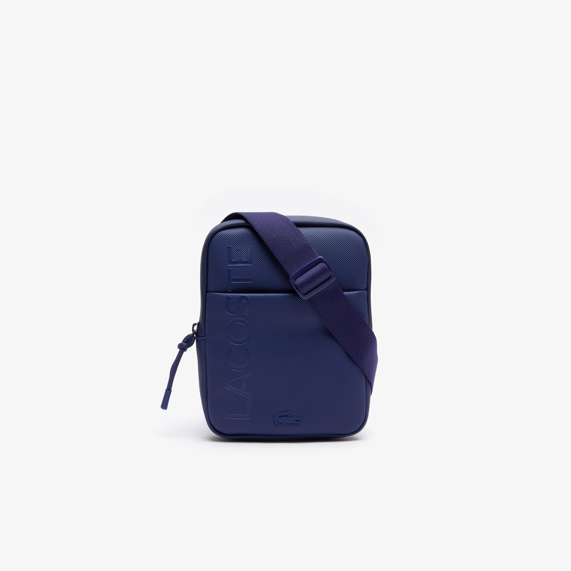 Men's L.12.12 Branded Zippered Small Flat Bag Men's L.12.12 Branded Zippered Small Flat Bag